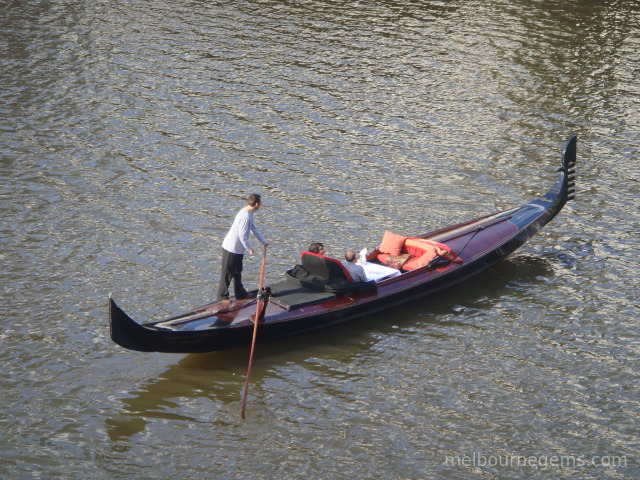 Gondola on the Yarra River