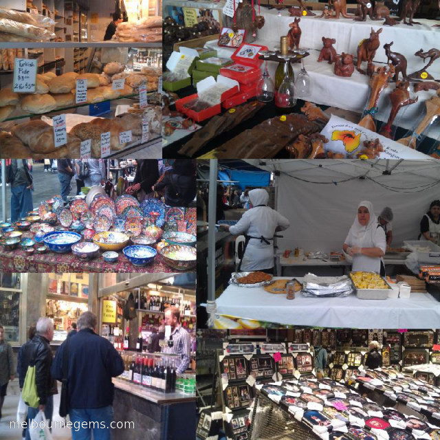 Gallery of various shops at Melbourne Victoria Market