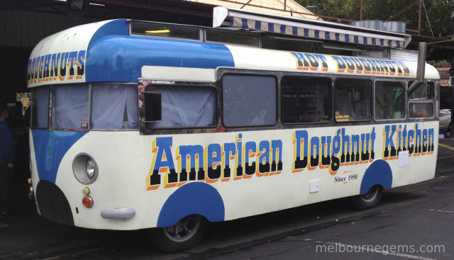 Iconic American Doughnut Kitchen at Melbourne Victoria Market