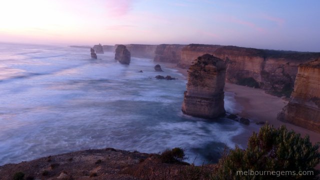 Sunset on the Twelve Apostles